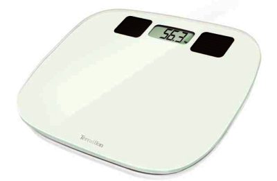 Terraillon Solar 160Kg Glass Scale - White